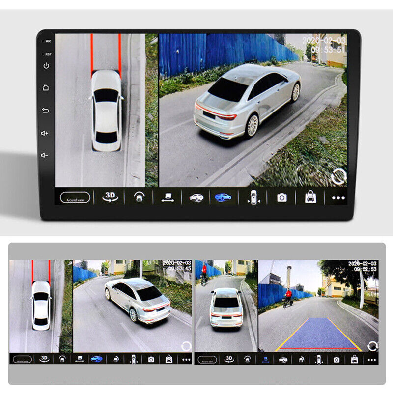 AHD 720P/1080P 3D 360 Degree View System Panoramic View Parking